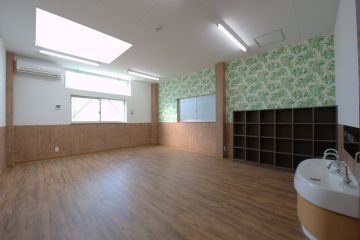 森をイメージした保育室①